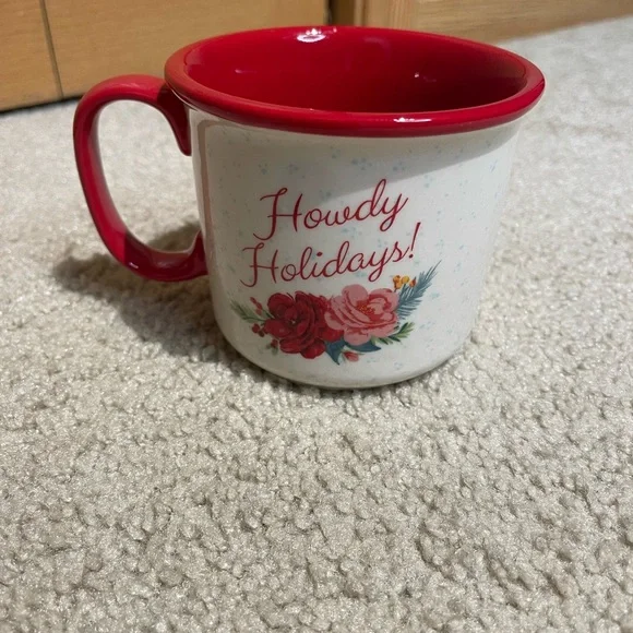 The Pioneer Woman Christmas Western boot mug - Picture 2 of 4